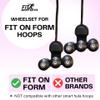 Wheels Sets for Fit On Form Weighted Fitness Hoop 2-Pack view 3