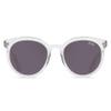 JONAS PAUL Kids Round Sunglasses - Unisex Child Sunglasses w/Case - Sunnies for Kids w/Spring Hinges - Clear (Ages 813+) view 1