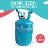 by DECOCHAMP Helium Tank - 7.41 Cu Ft Helium Tank for Balloons at Home Balloon Inflator for Party Decorations Up to 30 Balloons Helium Balloon Pump (1 Pack) view 3