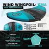 Spatium Lucid Ice Racing Handheld Inflatable Surfing Wing Foiling Kitfing Extra-Long Rigid Handle Portable Inflatable Wind Wing for Adult Outdoor Snow Ski Surfing or Water Sports 5m view 2