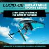 Spatium Lucid Ice Racing Handheld Inflatable Surfing Wing Foiling Kitfing Extra-Long Rigid Handle Portable Inflatable Wind Wing for Adult Outdoor Snow Ski Surfing or Water Sports 5m view 4