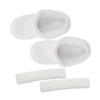 White Plush Winter Shoe Liners for Boots and Slippers Size 38-39 view 1