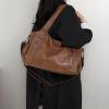 Large Capacity Tote Bag for Women PU Leather Fashion view 2