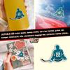 Personalized Custom Name Hockey Sticker, Multi Ice Hockey Decal Player Name Number Sport Lover Waterproof Vinyl Stickers for Water Bottle Laptop Hard Hat Cars Decals Decor Stuff Gifts for Him view 2