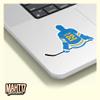 Personalized Custom Name Hockey Sticker, Multi Ice Hockey Decal Player Name Number Sport Lover Waterproof Vinyl Stickers for Water Bottle Laptop Hard Hat Cars Decals Decor Stuff Gifts for Him view 4