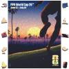 FIFA World Cup 2026 City Puzzle Los Angeles Poster - Wooden Puzzle for Adult, 200 Pieces Unique Shape Puzzle, 5MM Thick, Creative Collectible Gift for Fans, Officially Licensed Product, 9.3x11.8'' view 1