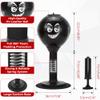Desktop Punching Bag, Small Relaxing Rage Punch Bag for Stress Relief, Upgraded Strong Suction Cup and All-Around Foam Spring, Portable Tabletop Boxing Ball for Adults, Youth, Office, Home, Friends view 2