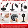 Desktop Punching Bag, Small Relaxing Rage Punch Bag for Stress Relief, Upgraded Strong Suction Cup and All-Around Foam Spring, Portable Tabletop Boxing Ball for Adults, Youth, Office, Home, Friends view 3