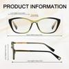 FancyPink Blue Light Glasses for Women, Retro Cat Eye Eyewear view 2
