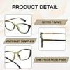 FancyPink Blue Light Glasses for Women, Retro Cat Eye Eyewear view 3