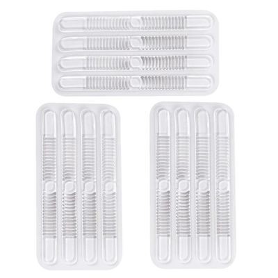 Gel Heel Grips for Sandals, 4 Sets Shoe Strap Pads