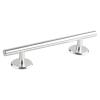 Simhoa Professional Fingerboard Rail, 20cm Skateboard Obstacle Rod with Stable Base, Mini Fingerboard Deck Fingerboard Ramp, Party Favor, Skatepark Accessory for Fingerboard Players, Round Silver view 1