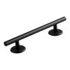 Simhoa Professional Fingerboard Rail, 20cm Skateboard Obstacle Rod with Stable Base, Mini Fingerboard Deck Fingerboard Ramp, Party Favor, Skatepark Accessory for Fingerboard Players, Round Black view 4
