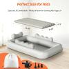 Inflatable Kids Travel Bed with Tent Ages 3+ Foldable Portable Bed view 2