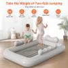 Inflatable Kids Travel Bed with Tent Ages 3+ Foldable Portable Bed view 4