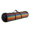 Klmnop Pool Noodle Storage Bag, Lightweight Mesh Organizer with Zipper and Handle for Pool Noodles, Floats and Swimming Accessories, 55x16x16 Inch(Black) view 1