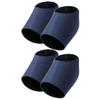 2 Pairs Elastic Heel Sleeve Foot Protector for Dry Heels Blue view 1