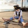 Wizland Pirate Costume for Boys With Accessories 3-4 view 4