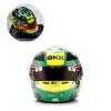 HTLNUZD 2025 1/5 Mini Helmet Model MCL39#81 Oscar Australia GP Champion Team Racing Helmet Ornament Gift for Fans view 2