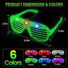 AstrivixDD 120 Pack LED Glasses, 6 Colors, Glow in The Dark Party Supplies view 2