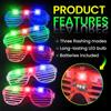 AstrivixDD 120 Pack LED Glasses, 6 Colors, Glow in The Dark Party Supplies view 4