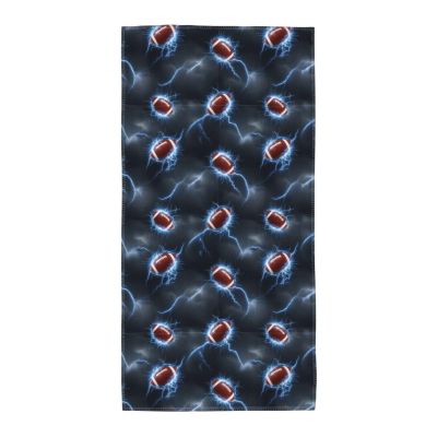 Lightweight Machine Washable Shower Towels American Football 3D Print, Soft Absorbent Bathroom Towels for Men & Women, Ideal for All Daily Scenes