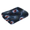 Lightweight Machine Washable Shower Towels American Football 3D Print, Soft Absorbent Bathroom Towels for Men & Women, Ideal for All Daily Scenes view 2