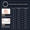 Smart Rings for Women Men, Fitness Ring with Heart Rate, Blood Oxygen, HRV, Stress, Sleep Tracker, Step Tracker, No Subscription Fee, lP68 Waterproof Smart Ring for iPhone & Android (Silver 9#) view 2