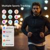Smart Rings for Women Men, Fitness Ring with Heart Rate, Blood Oxygen, HRV, Stress, Sleep Tracker, Step Tracker, No Subscription Fee, lP68 Waterproof Smart Ring for iPhone & Android (Silver 9#) view 4