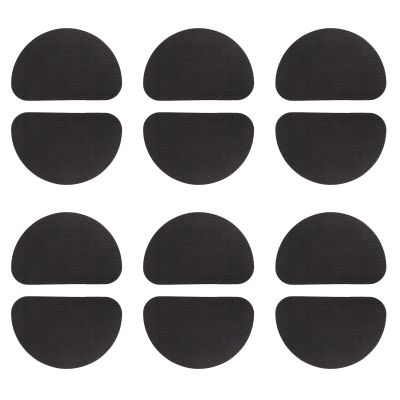 12 Pairs Rubber Shoe Pads Non Slip Sole Stickers for Boots
