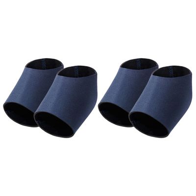2 Pairs Reusable Heel Protector Socks for Cracked Heels Support