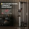 Wall Mount Cable Station, 18 Position Height Adjustable LAT Pulldown Machine with Dual Pulley System, Cable Crossover Machine for Home Gym view 4