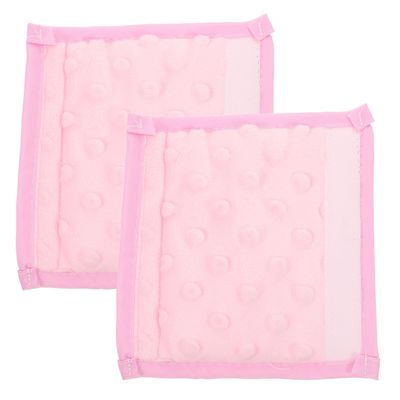 YOSADIER Pink Spandex Shoulder Strap Cushion Pads 2pcs for Adults