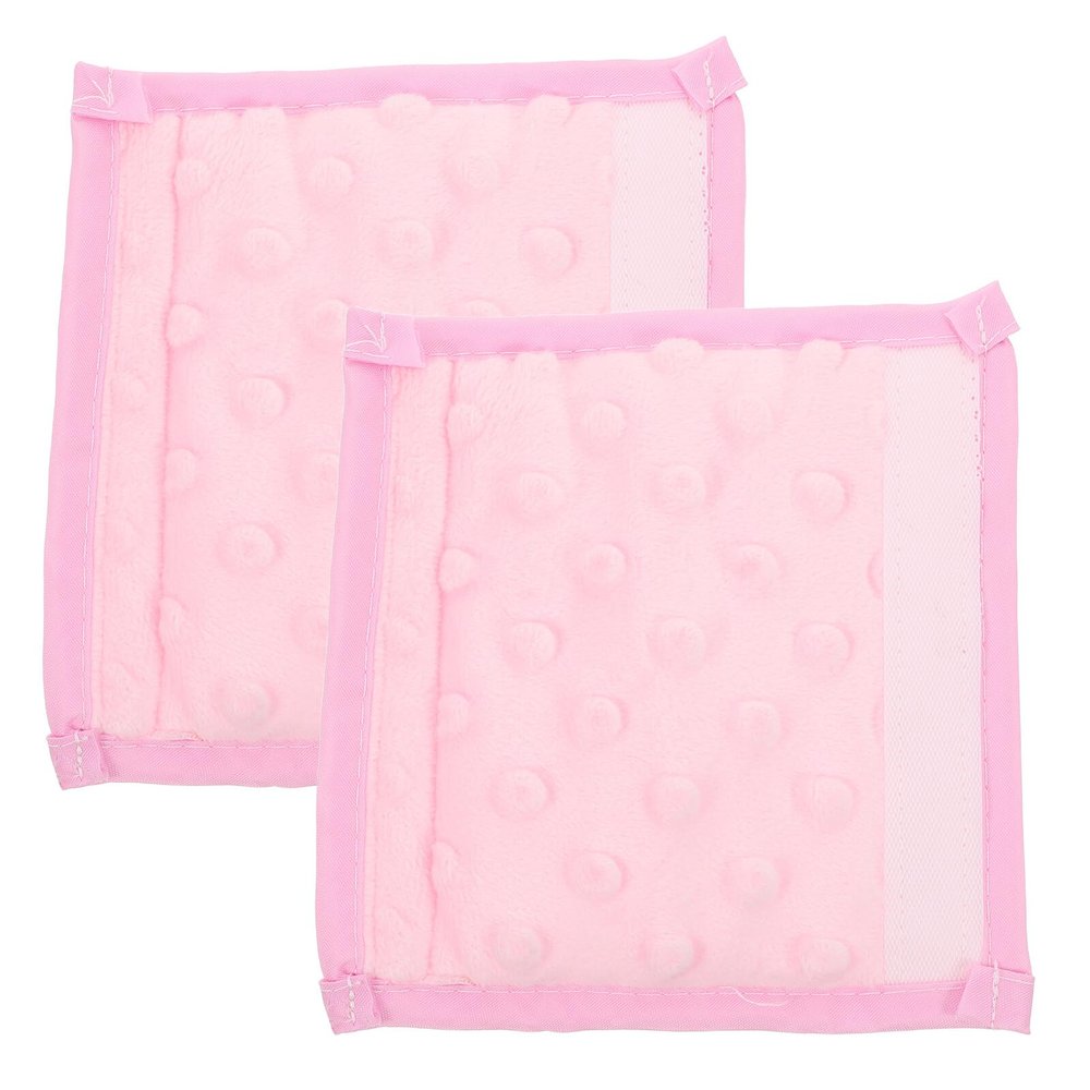 YOSADIER Pink Spandex Shoulder Strap Cushion Pads 2pcs for Adults