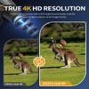 Waaniynan 4K UHD Night Vision Binoculars with Smart App Control, Night Vision Goggles with 3940ft View Range, 52MP Full Color Photo, 64GB Card for Camping/Security, Black view 2