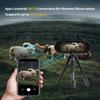 Waaniynan 4K UHD Night Vision Binoculars with Smart App Control, Night Vision Goggles with 3940ft View Range, 52MP Full Color Photo, 64GB Card for Camping/Security, Black view 4