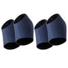 2 Pairs Heel Protectors Portable Elastic Cloth Toeless Socks view 1