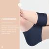 2 Pairs Heel Protectors Portable Elastic Cloth Toeless Socks view 4