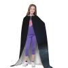 WZYCWB Blue fluorescent wine Printed Hooded Cape | Cosplay Costume, Halloween Anime Party Prop - Medium view 3