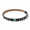 CZMZHFC Cowboy Hat Bands for Men,Turquoise Hat Band for Western Style view 1
