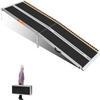 KOLOTOOL 8FT Portable Aluminum Wheelchair Ramp for Home with Support Legs view 1