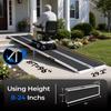 KOLOTOOL 8FT Portable Aluminum Wheelchair Ramp for Home with Support Legs view 2
