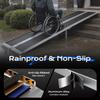 KOLOTOOL 8FT Portable Aluminum Wheelchair Ramp for Home with Support Legs view 3