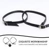 Women's High Heel Anti-Slip Ankle Straps, Elastic Shoe Grips view 3