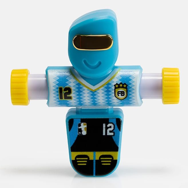 Fat Brain Toys Foosbots Rivals, Single Player Argentina, Games for Kids Toys, New Active Play Tabletop Trickshot Game for Ages 6 and Up