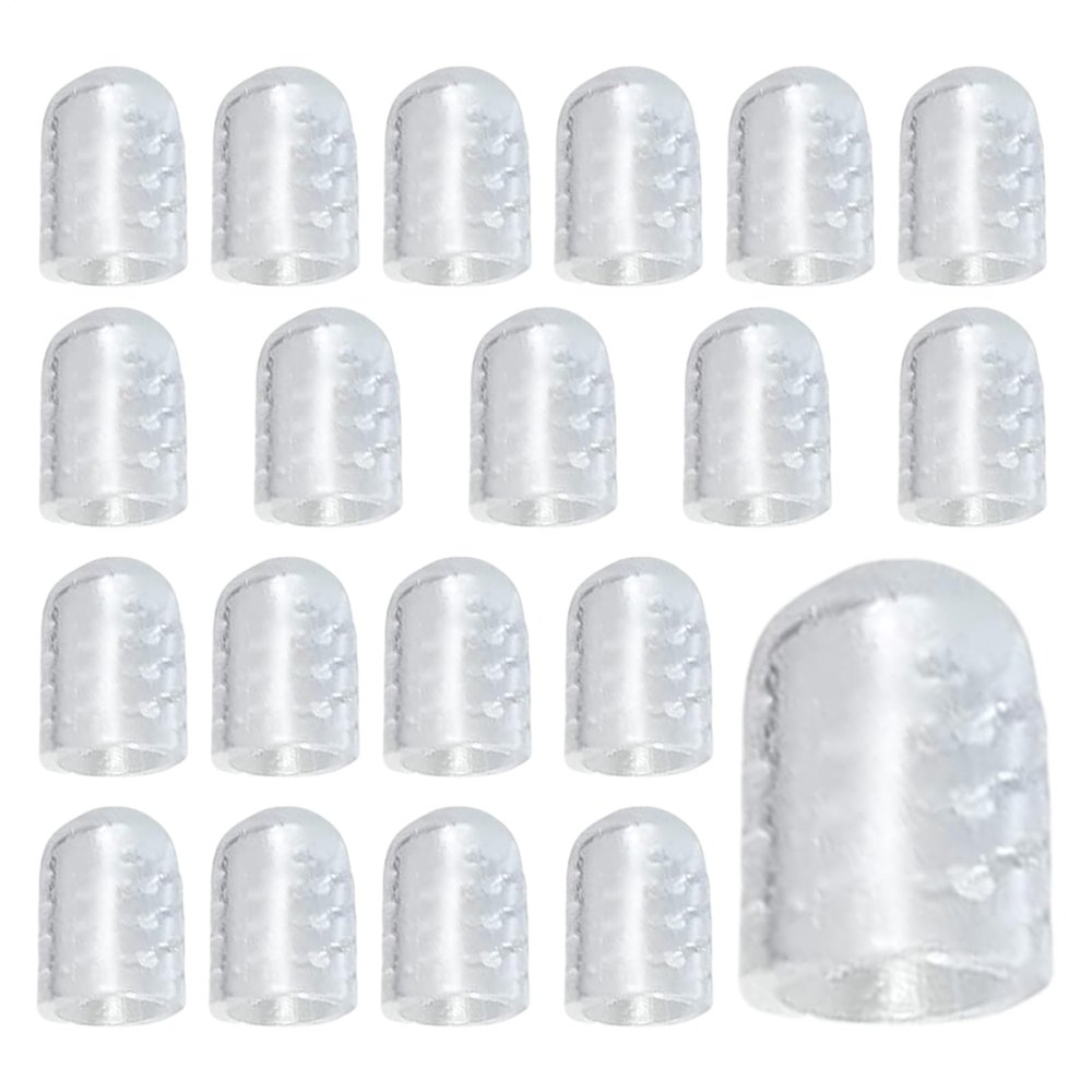 Toe Covers Silicone Silicone Protective 20 Pieces Clear Women Men
