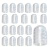 Toe Covers Silicone Silicone Protective 20 Pieces Clear Women Men view 1