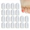Toe Covers Silicone Silicone Protective 20 Pieces Clear Women Men view 2