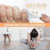 Toe Covers Silicone Silicone Protective 20 Pieces Clear Women Men view 4