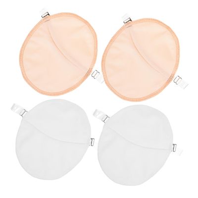 SEWACC 2 Pairs Underarm Sweat Pads with Straps Moisture Control and Quick-dry Absorbent Underarm Guards for Women Washable for Summer Use